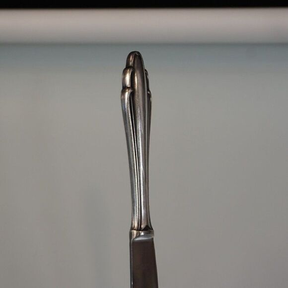 Vintage Gowe Wellner German Sliver Plate Knife Marke GW Gowe 90 18 - Picture 8 of 10